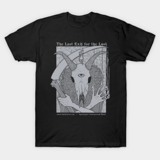 Goat Skull Scythe Last Exit T-Shirt